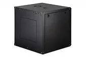 Digitus Szafa sieciowa wisząca Dynamic 19" 12U rack 607x600x600mm, drzwi szyba, czarna, niezłożona, 60kg