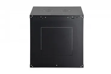 Digitus Szafa sieciowa wisząca Dynamic 19" 12U rack 607x600x600mm, drzwi szyba, czarna, niezłożona, 60kg