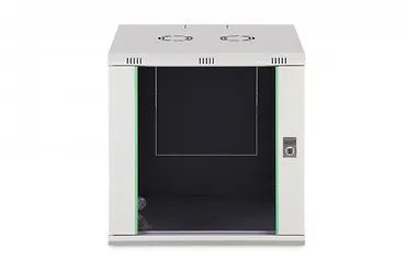 Digitus Szafa sieciowa wisząca Dynamic 19" 12U rack 607x600x600mm, drzwi szyba, szara, niezłożona, 60kg