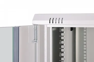 Digitus Szafa sieciowa wisząca Dynamic 19" 12U rack 607x600x600mm, drzwi szyba, szara, niezłożona, 60kg