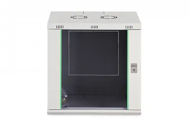 Digitus Szafa sieciowa wisząca Dynamic 19" 12U rack 607x600x450mm, drzwi szyba, szara, niezłożona, 60kg