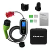 Qoltec Mobilna ładowarka do samochodu elektrycznego EV z regulacją 2w1  Typ2 | 22kW | 400V | Wi-Fi | TUYA | SMART LIFE | LCD | Wallbox | 7m