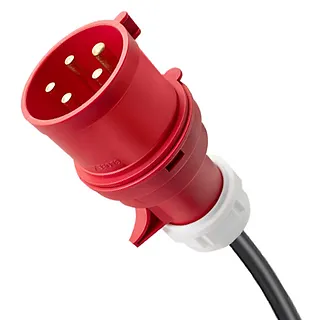 Qoltec Mobilna ładowarka do samochodu elektrycznego EV z regulacją 2w1  Typ2 | 22kW | 400V | Wi-Fi | TUYA | SMART LIFE | LCD | Wallbox | 7m