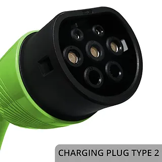 Qoltec Mobilna ładowarka do samochodu elektrycznego EV z regulacją 2w1  Typ2 | 3.5kW | 230V | Wi-Fi | TUYA | SMART LIFE | LCD | 5m