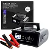 Qoltec Mikroprocesorowa ładowarka 12V 24V 25A | Prostownik z funkcją naprawy do akumulatora AGM GEL SLA | LCD