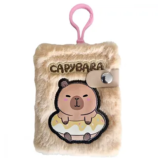 Stnux Brelok notesik Kapibara display mix 12 sztuk