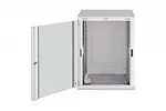 Digitus Szafa sieciowa wisząca Dynamic 19" 16U rack 785x600x600mm, drzwi szyba, szary, niezłożona, 60kg