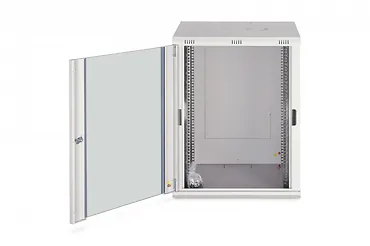 Digitus Szafa sieciowa wisząca Dynamic 19" 16U rack 785x600x600mm, drzwi szyba, szary, niezłożona, 60kg