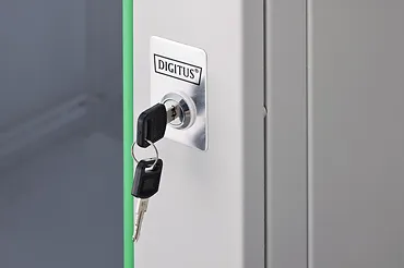 Digitus Szafa sieciowa wisząca Dynamic 19" 16U rack 785x600x600mm, drzwi szyba, szary, niezłożona, 60kg