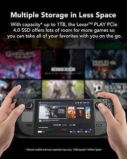 Lexar Dysk SSD PLAY 2TB PCIe4.0 2230 5200/4700MB/s
