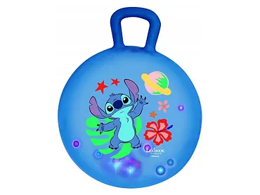 Lexibook Piłka do skakania Disney Stitch 45 cm
