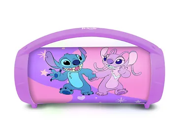 Lexibook Angel – Przenośny głośnik Bluetooth z mikrofonem, efektami świetlnymi, karaoke, bezprzewodowy,