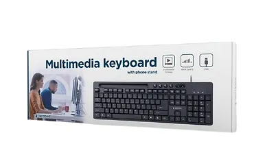 Gembird Klawiatura KB-UM-108 multimedialna