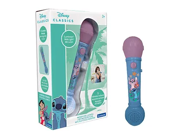 Lexibook Mikrofon Świetlny z Głośnikiem Disney Stitch
