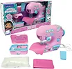 Maszyna do szycia Lexibook z miarką, nicią i pedałem, Koci Domek Gabi