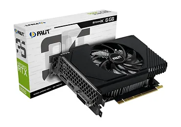 Palit Karta graficzna GeForce RTX 3050 StormX 6GB GDDR6 96bit DVI/DP/HDMI