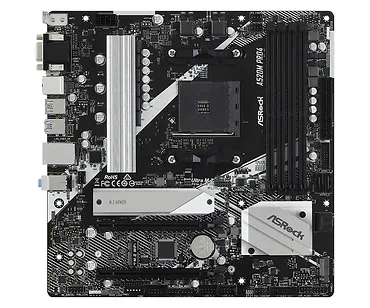 ASRock Płyta gł&oacute;wna A520M Pro4 AM4 4DDR4 HDMI/DP/VGA M.2 mATX
