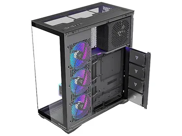 Obudowa Modecom Volcano Space XL 5F ARGB - Czarna