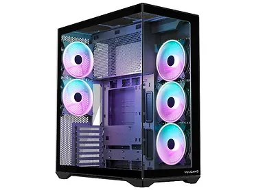 Obudowa Modecom Volcano Space XL 5F ARGB - Czarna