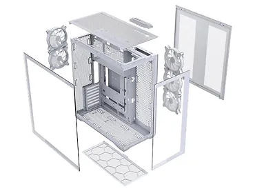 Obudowa Modecom Volcano Space XL 5F ARGB - Biały