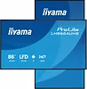 IIYAMA Monitor 86 cali LH8664UHS-B3AG 24/7,IPS,ANDROID 14,4K,2xHDMI,RJ45,    2xUSB,WiF,iUSB-C(DP-Alt),2x16W, iiSignage? (CMS), iiControl (DMS),iiShare,    ES