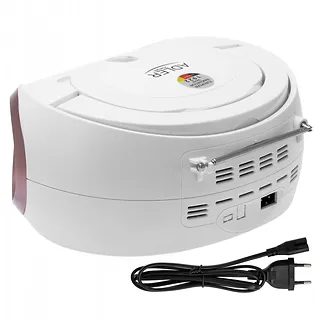 Adler Radio Boombox CD MP3 AD1181 biało-miedziany