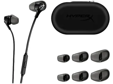 Słuchawki przewodowe HyperX Cloud Earbuds II Czarne