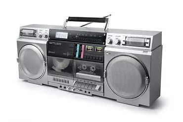 Muse Boombox M-380 GBS srebrny