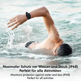 LogiLink Smartwatch LCD, BT5.2 IP68, r&oacute;żowy