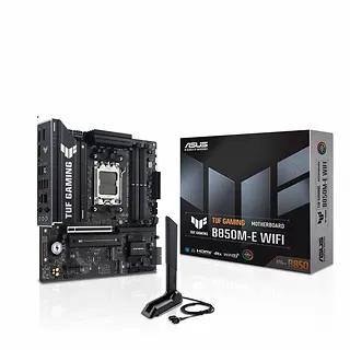 Asus Płyta gł&oacute;wna TUF GAMING B850M-E WIFI 4DDR5 DP/HDMI mATX