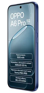 Oppo Smartfon A6 Pro 5G 8/256GB Niebieski CPH2781