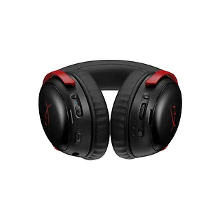 Słuchawki HyperX Cloud III S bezprzewodowe czarny-czerwony Gaming A59Z0AA