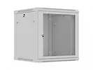 Lanberg Szafa instalacyjna rack wisząca 12U 600x600 szara drzwi perforowane (flat pack)