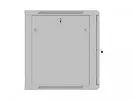 Lanberg Szafa instalacyjna rack wisząca 12U 600x600 szara drzwi perforowane (flat pack)