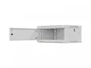 Lanberg Szafa instalacyjna rack wisząca 19 cali 4U 600x450 szara drzwi metalowe (flat pack)