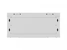 Lanberg Szafa instalacyjna rack wisząca 19 cali 4U 600x450 szara drzwi metalowe (flat pack)