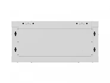 Lanberg Szafa instalacyjna rack wisząca 19 cali 4U 600x450 szara drzwi metalowe (flat pack)