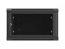 Lanberg Szafa instalacyjna rack wisząca 19 cali 6U 600x600 czarna drzwi perforowane (flat pack)