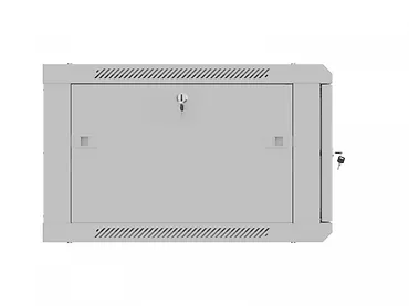 Lanberg Szafa instalacyjna rack wisząca 19 cali 6U 600x600 szara drzwi perforowane (flat pack)