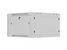 Lanberg Szafa instalacyjna rack wisząca 19 cali 6U 600x600 szara drzwi perforowane (flat pack)