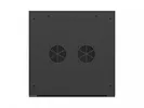 Lanberg Szafa instalacyjna rack wisząca 19 cali 9U 600x600 czarna drzwi     perforownae ( flat pack)