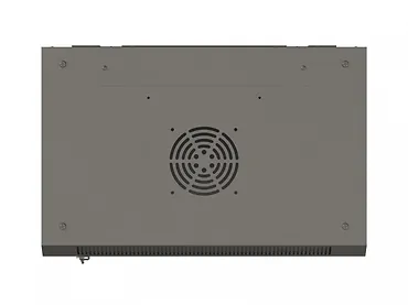 Lanberg Szafa instalacyjna rack wisząca 19 cali 12U 540x350 czarna drzwi przeszklone (flat pack)