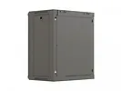 Lanberg Szafa instalacyjna rack wisząca 19 cali 12U 540x350 czarna drzwi przeszklone (flat pack)
