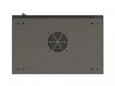 Lanberg Szafa instalacyjna rack wisząca 19 cali 12U 540x350 czarna drzwi przeszklone (flat pack)