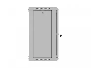 Lanberg Szafa instalacyjna rack wisząca 19 cali 12U 540x350 szara drzwi przeszklone (flat pack)