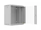 Lanberg Szafa instalacyjna rack wisząca 19 cali 12U 540x350 szara drzwi przeszklone (flat pack)