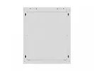 Lanberg Szafa instalacyjna rack wisząca 19 cali 12U 540x350 szara drzwi przeszklone (flat pack)
