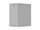 Lanberg Szafa instalacyjna rack wisząca 19 cali 12U 540x350 szara drzwi przeszklone (flat pack)