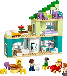 LEGO Klocki DUPLO 10470 Nowoczesny dom rodzinny 3 w 1 z figurkami