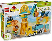 LEGO Klocki DUPLO 10476 Plac budowy z pojazdami 3 w 1